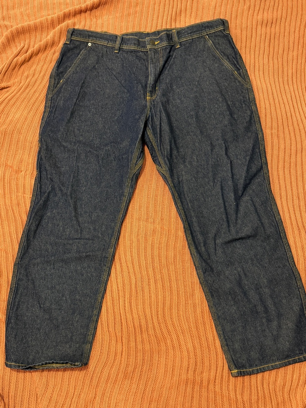 Patagonia Dark Blue Relaxed Fit Men’s Jeans